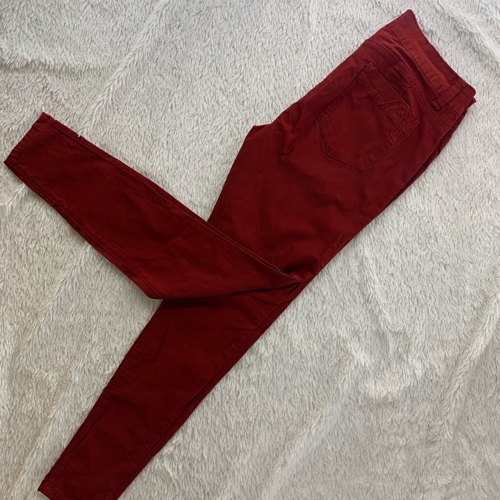 Red pants